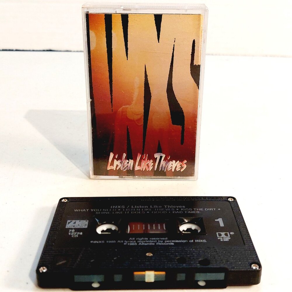 INXS ~ Listen Like Thieves (cassette, 1985) tested and works